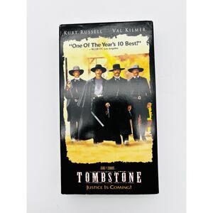 Tombstone (VHS, 1994) Kurt Russell, Val Kilmer, Sam Elliot . Works